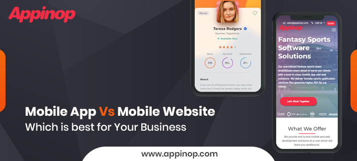 Mobile app vs Mobile website