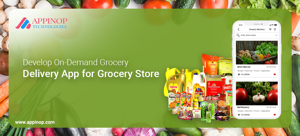 Grocery app development for shoppers