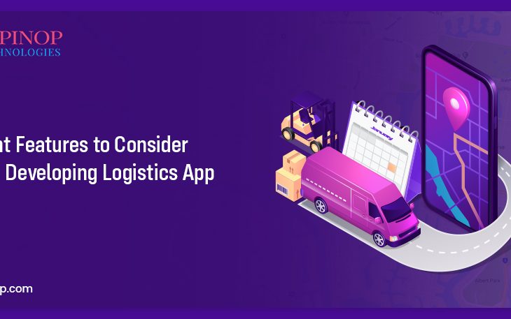 Salient Features of logistics app