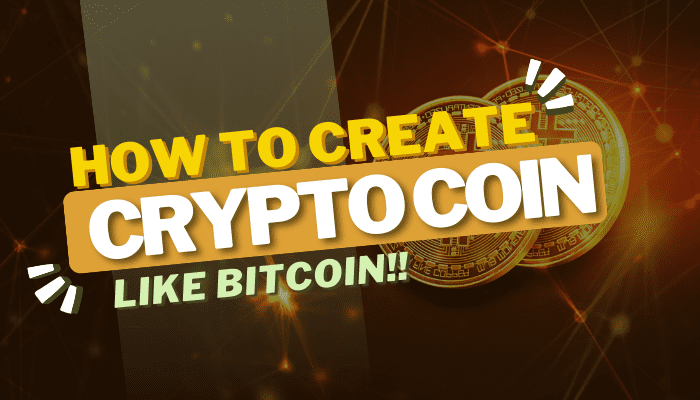 How to create crypto coin like bitcoin